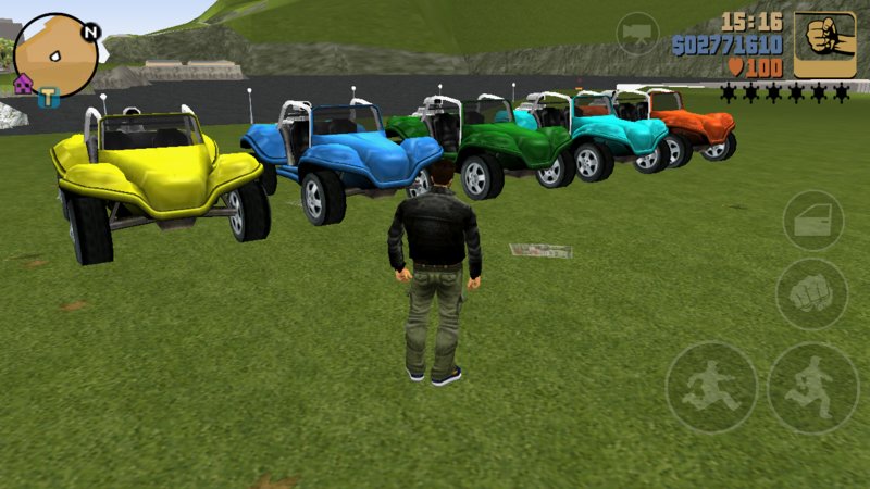 gta 3 car ids